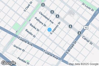Map image of the property - 315 S Gayoso St