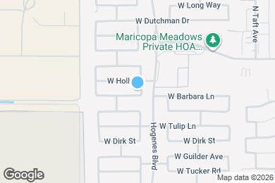 Map image of the property - 45960 W Barbara Ln