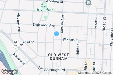 Map image of the property - 2306 W Knox St