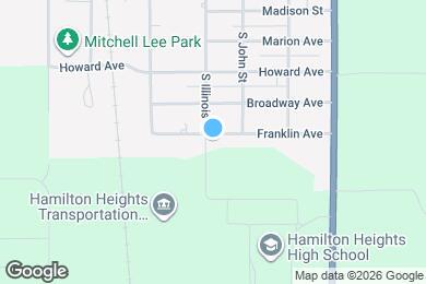 Map image of the property - 401 Franklin Ave