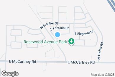 Map image of the property - 1678 E Desert Breeze Ct