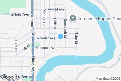 Map image of the property - 1116 Wheeler Ave