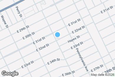 Map image of the property - 3125 East Ave