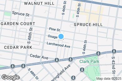 Map image of the property - 425 S 46th St