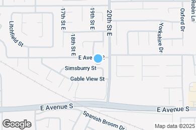 Map image of the property - 1933 Simsburry St