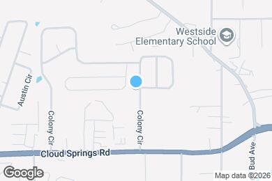 Map image of the property - 958 Colony Cir