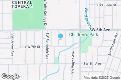 Map image of the property - 626 SW Medford Ave