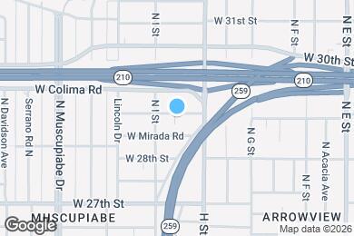 Map image of the property - 855 W 29th St