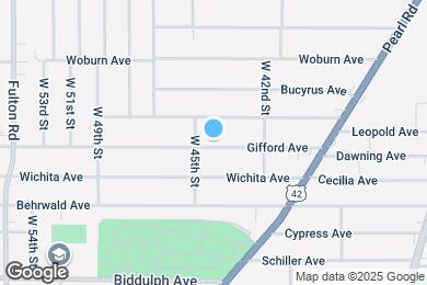 Map image of the property - 4406 Gifford Ave