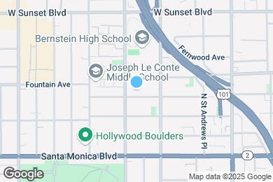 Map image of the property - 5743 La Mirada Ave