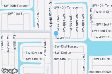 Map image of the property - 4228 SW 15th Pl