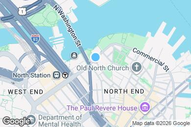 Map image of the property - 164 Prince St