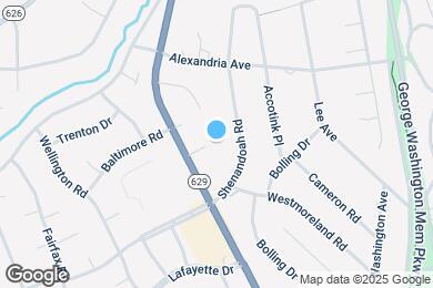 Map image of the property - 1301 Gahant Rd