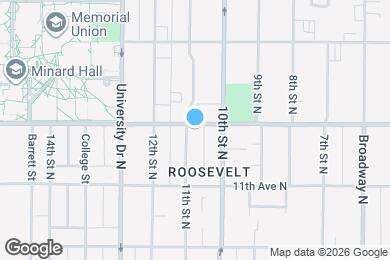 Map image of the property - 1139 11th St N