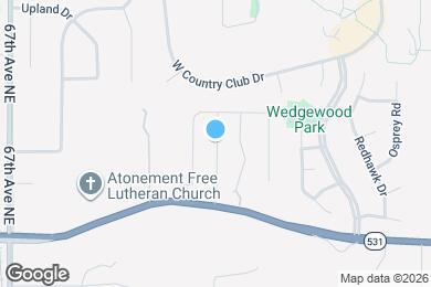 Map image of the property - 17508 73rd Ave NE