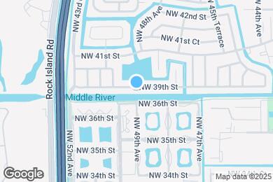 Map image of the property - 4916 NW 39th St