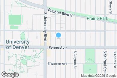 Map image of the property - 2042 S Josephine St