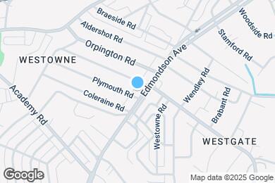 Map image of the property - 5504 Edmondson Ave