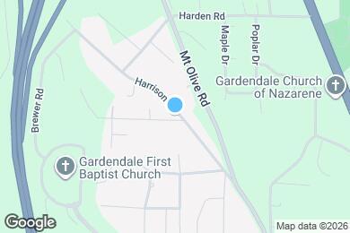 Map image of the property - 1700 Harrison Dr
