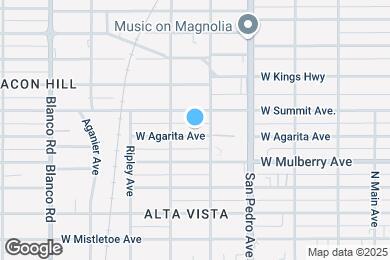Map image of the property - 515 W Agarita Ave