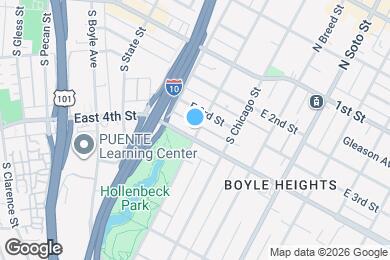 Map image of the property - 2033 E 4th St