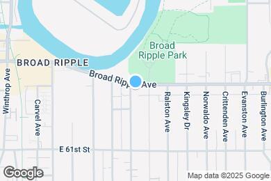 Map image of the property - 1509 Broad Ripple Ave
