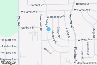 Map image of the property - 5702 Oxley Dr