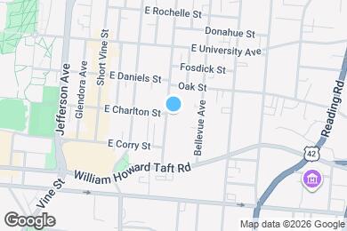 Map image of the property - 2632 Eden Ave