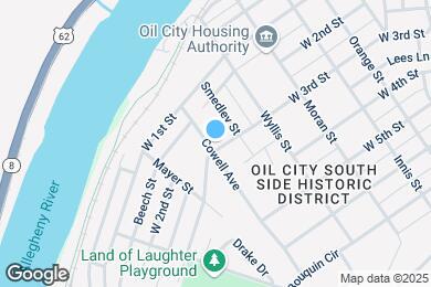 Map image of the property - 528 W 3rd St