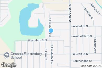 Map image of the property - 4450 South Elizabeth Avenue