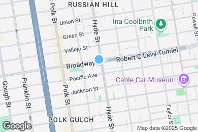 Map image of the property - 1645 Hyde St