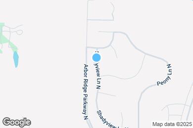 Map image of the property - 10341 Shadyview Ln N