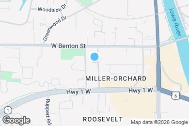 Map image of the property - 903 Hudson Ave