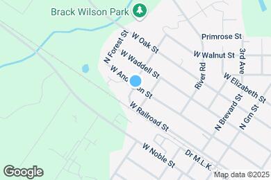 Map image of the property - 1007 W Anderson St