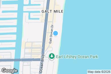 Map image of the property - 3430 Galt Ocean Dr