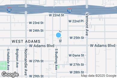 Map image of the property - 2501 Juliet St