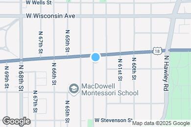 Map image of the property - 414 N 63rd St