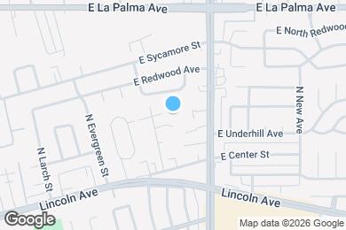 Map image of the property - 1920 E Cypress St