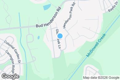 Map image of the property - 13438 Glencreek Ln