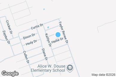 Map image of the property - 703 Hailie