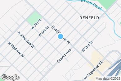 Map image of the property - 4009 W 4th St