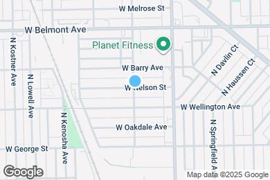 Map image of the property - 3018 N Karlov Ave