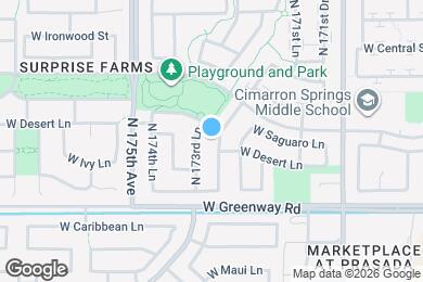 Map image of the property - 15608 N 172nd Ln