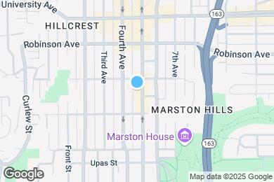 Map image of the property - 3650 Fifth Ave