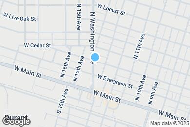 Map image of the property - 222 N Washington Ave