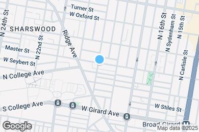 Map image of the property - 1846 Master St