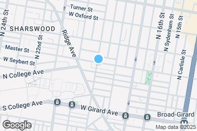 Map image of the property - 1846 W Master St
