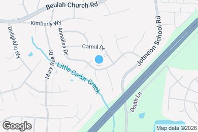 Map image of the property - 8509 Gainsborough Dr