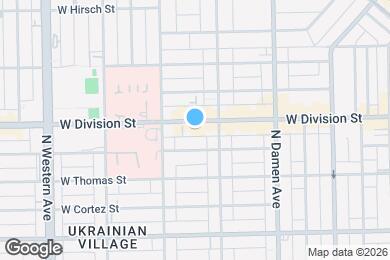 Map image of the property - 2125 W Division St
