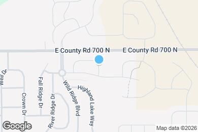 Map image of the property - 1356 Blue Ridge Ln